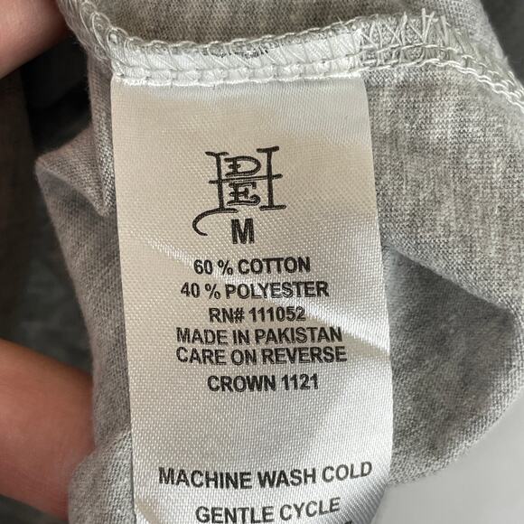 Ed Hardy Men's Tiger Short Sleeve Gray Shirt Crew Neck Size M - Picture 8 of 8